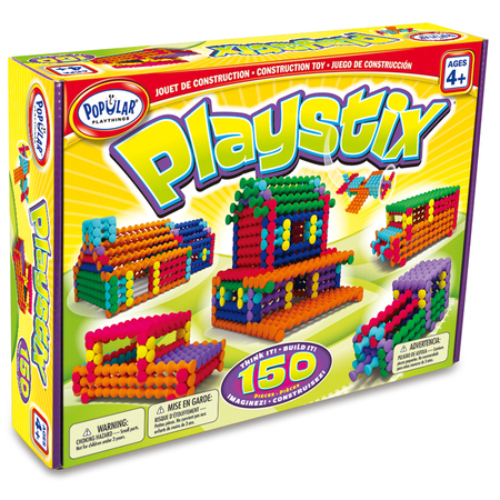 POPULAR PLAYTHINGS Playstix® 150-Piece Set PPY90000